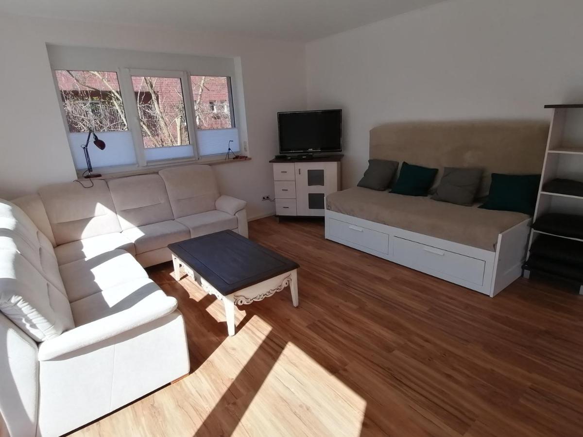 85 Qm Wohnung Pauluste Mit Terasse Und Garten Rostock Luaran gambar